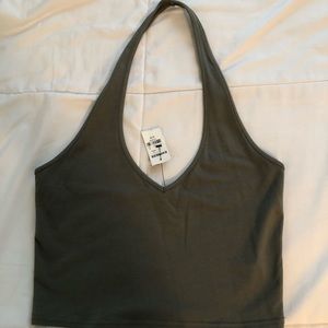Olive Express crop top